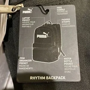 Puma | Bags | Puma Womens Girls Backpack School Book Bag  display picture 2